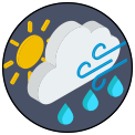 Weather-resistant icon