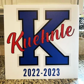 sign for a customer