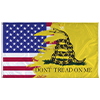 Image of "American Gadsden Flag" option for "Stock Design"