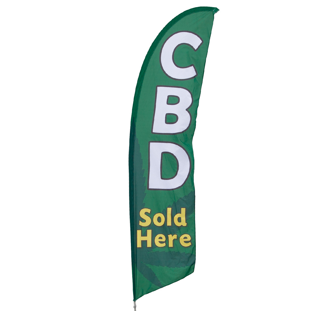CBD CANNABIDIOL Advertising Vinyl Banner Flag Sign Many Sizes 