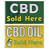Image of "CBD Flags" option for "Stock Design"
