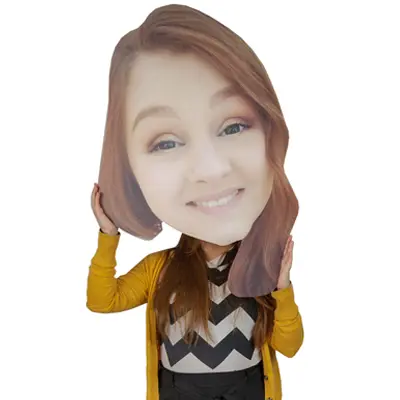 big head cutout