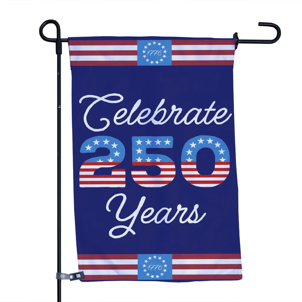 America 250 garden flag