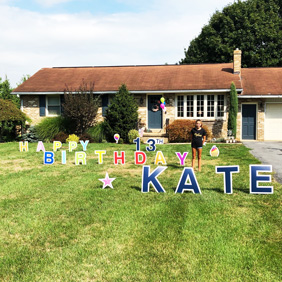 happy birthday signs for yards