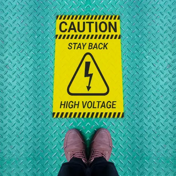larger floor decals
