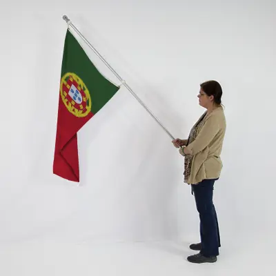 hand flagpole