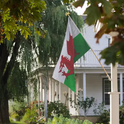 wall flagpole