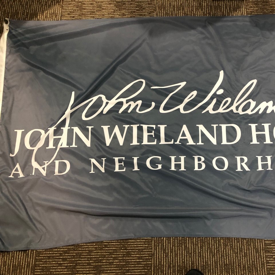 John Wieland Homes custom flag
