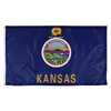 Image of "Kansas" option for "State Flag"