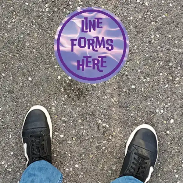 small floor decals