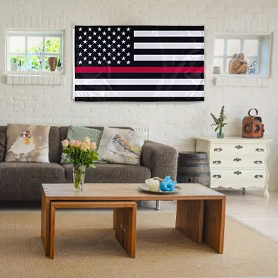 thin red line flag