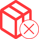 Out of Stock Stock Indicator Icon