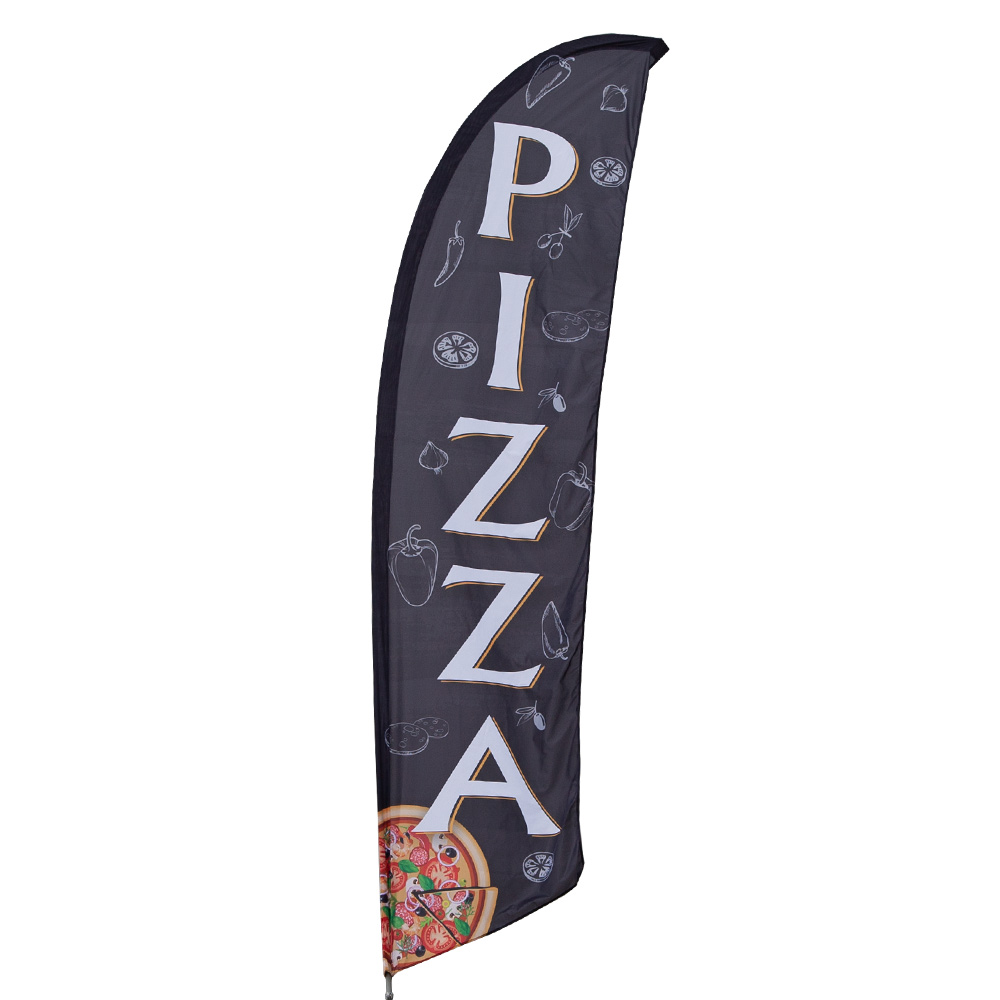 FRESH PIZZA Advertising Vinyl Banner Flag Sign Many Sizes USA CARNIVAL FAIR FOOD 