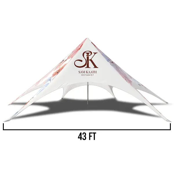 43ft star tent