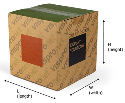 Custom Shipping Boxes Dimensions