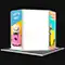 Image of "No" option for "Printed Back Panel"
