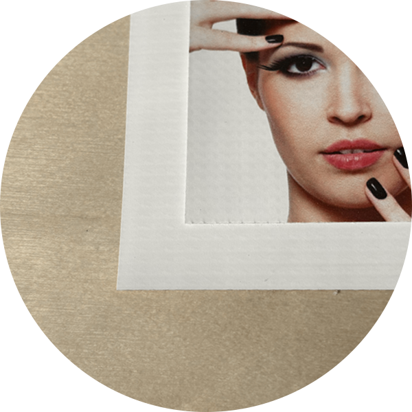 Image of "18oz Opaque Vinyl (Heavyweight vinyl, 100% opaque)" option for "Material"