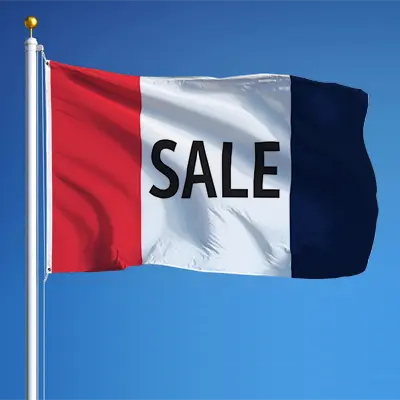 sale flag