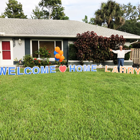 welcome home signs