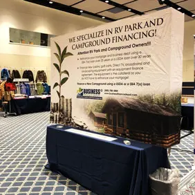 custom display at event