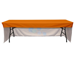 three-sided fitted table cover