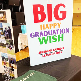 large grad card