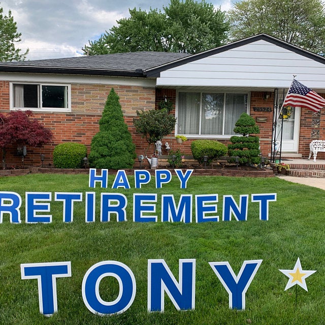 Happy Retirement Tony