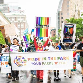 pride parade banner