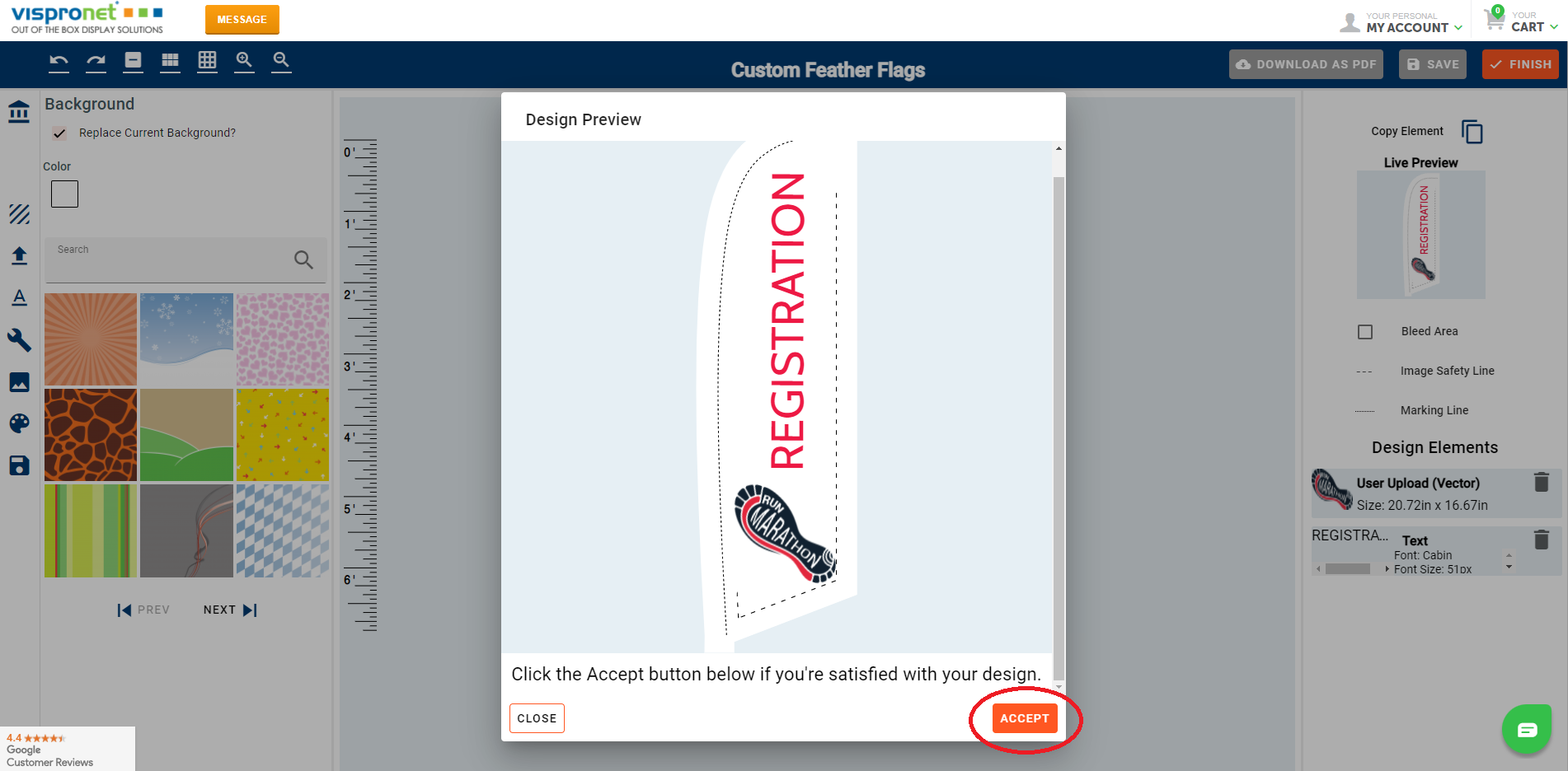 Step 2: View Your Finished Design