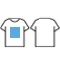 Image of "Front" option for "T-Shirt Imprint"