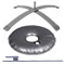 Cross Base 31"x31"/10lb, Wt. Bag 2gal, Ground Sleeve 24"